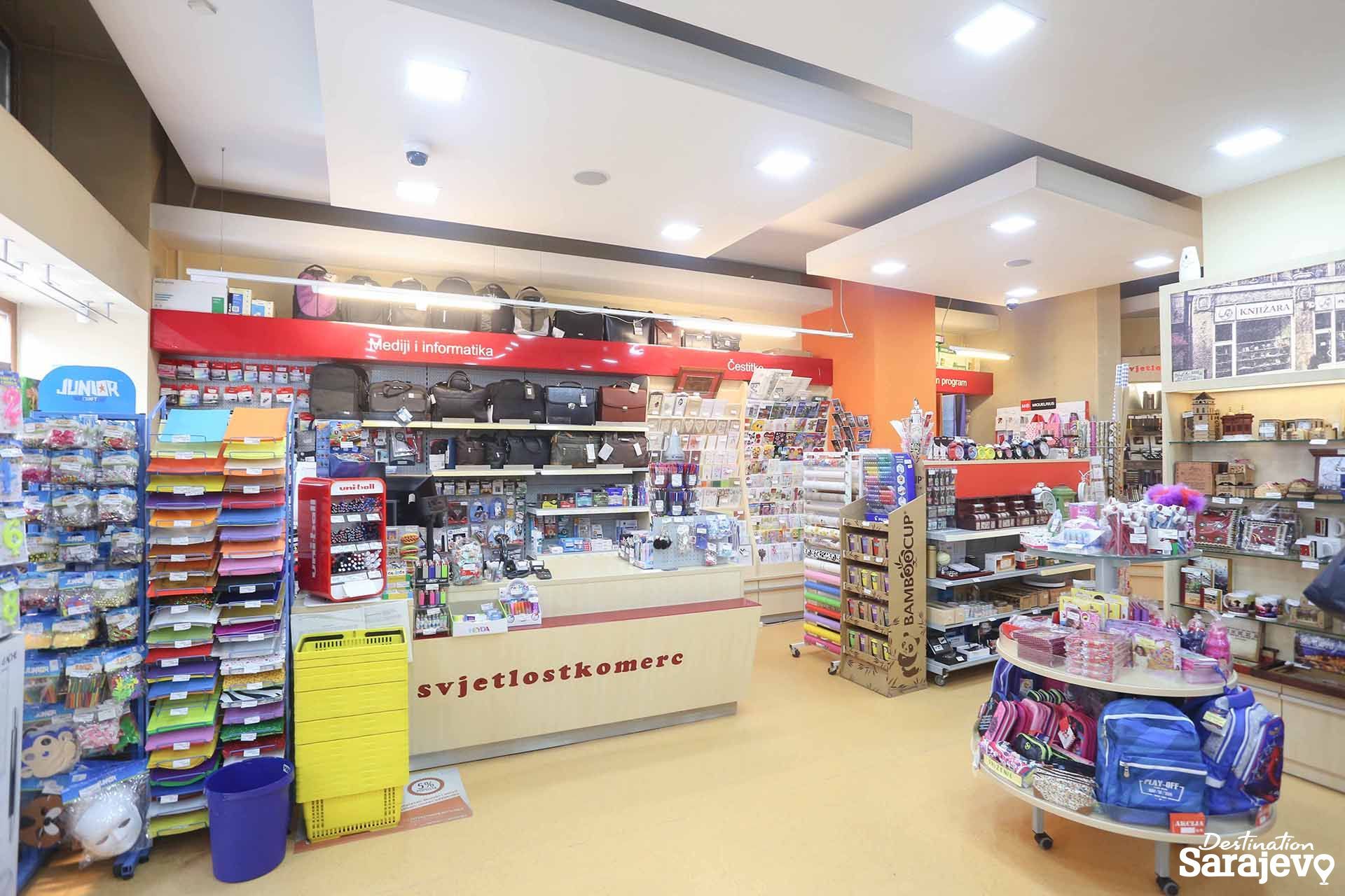 Knjižara Svjetlost Destination Sarajevo