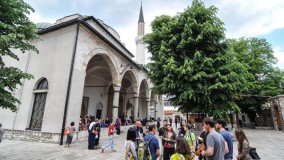 Gazi Husrev Bey's Mosque in Sarajevo