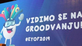 Groodvy unveiled as official EYOF mascot