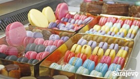 Mrvica Macarons available at Sarajevo Airport Free Shop