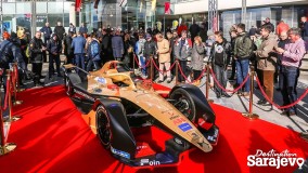 Najnoviji bolid Formule E stigao u Sarajevo