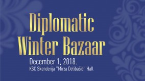 Reserve Saturday, December 1st for the Diplomatic Winter Bazaar in Skenderija!
