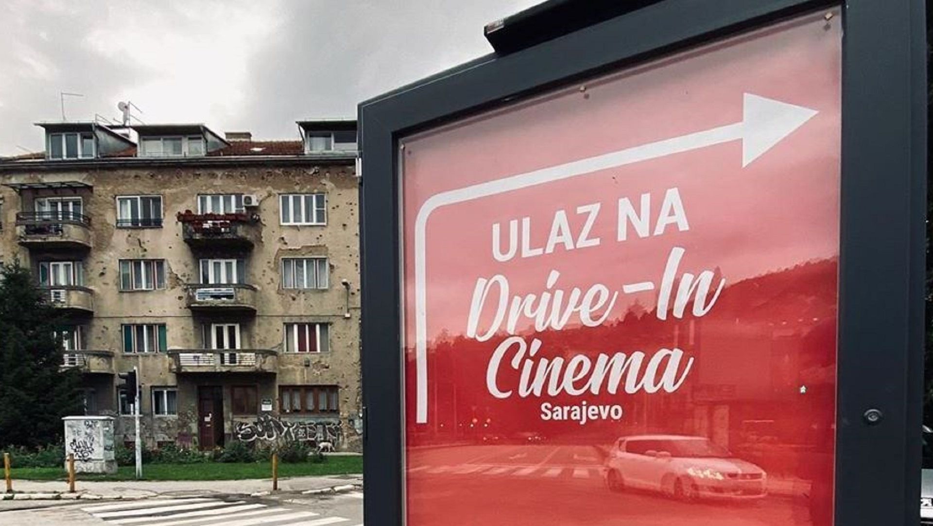 Drive-in cinema in Sarajevo from June 24 to 28.