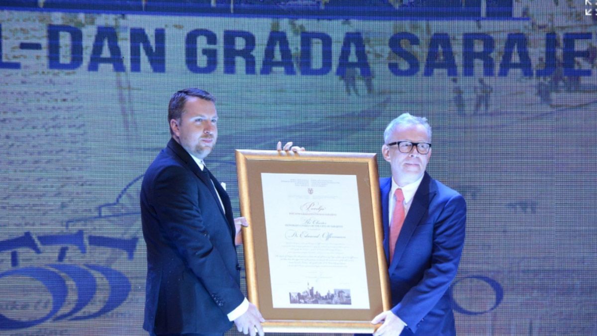 The biggest donor to the Trebević Cable Car project! Destination Sarajevo